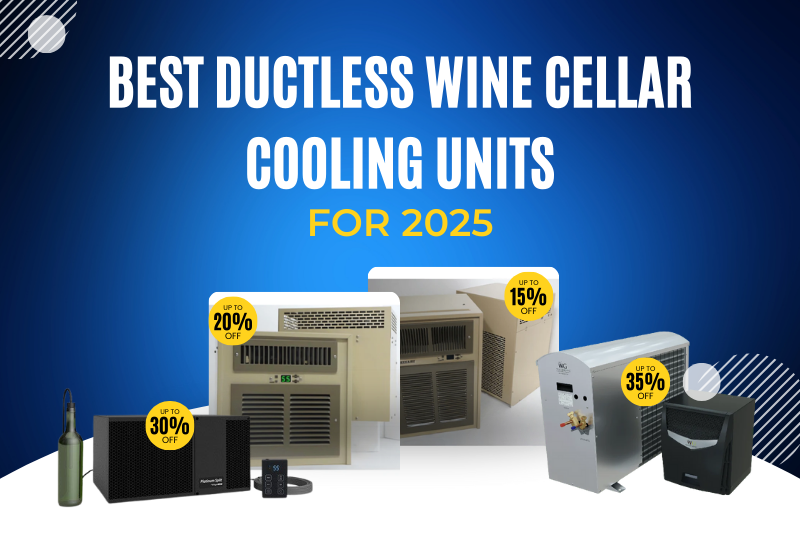 Best Ductless Wine Cellar Cooling Units for 2025 | Breezaire USA