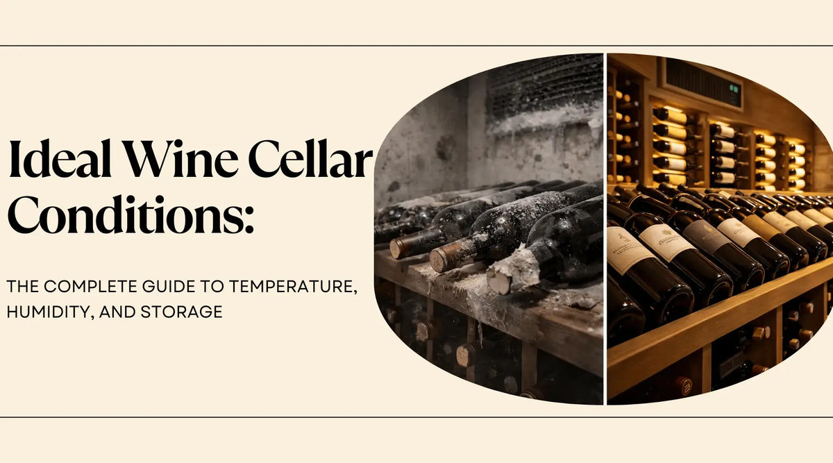 Ideal Wine Cellar Conditions: Temperature & Humidity Guide – Breezaire USA