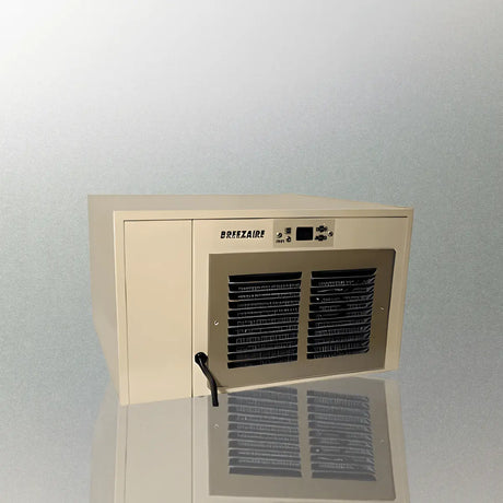 Breezaire cabinet-style wine cooling system designed for wine cabinets and compact wine storage applications.